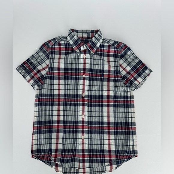 NWT Polo Ralph Lauren Boys Faded Madras Plaid Button Shirt Size 7 - Picture 4 of 4